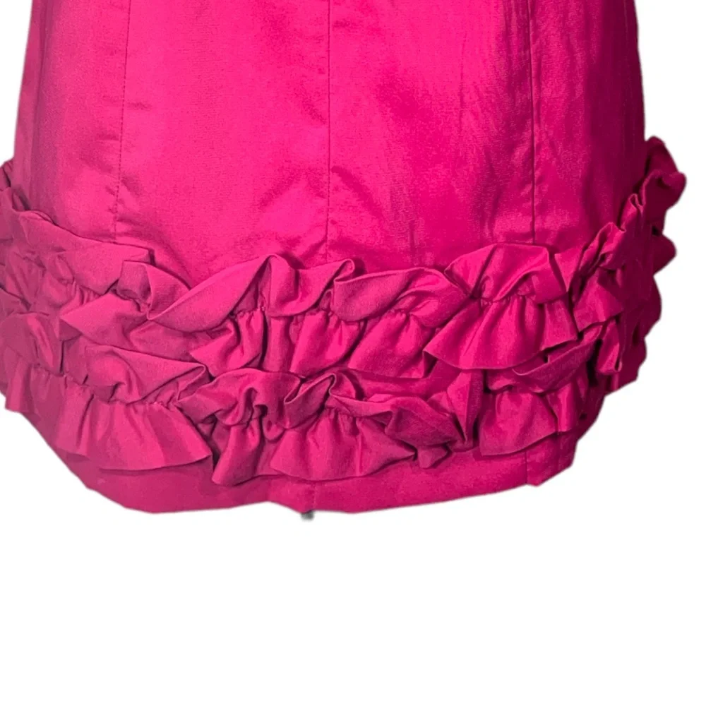 Costa Blanca Pink Strapless Dress Size M - Picture 9 of 16